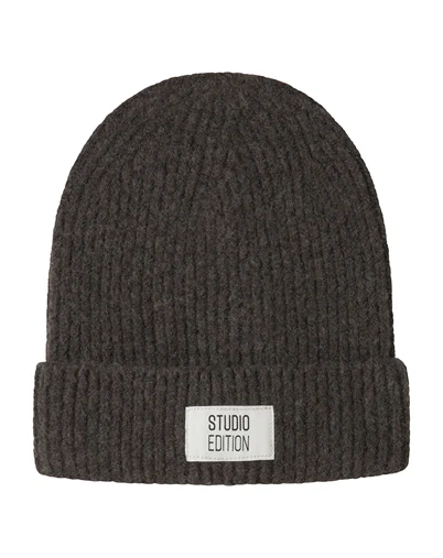 Name It - NKFMaj Strik Beanie - Seal Brown 